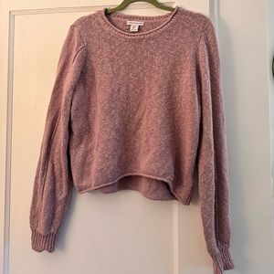 Wearing Your Heart on Your Sleeve - Purple Long Sleeve Sweater in size Medium